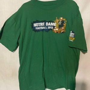2013 Notre Dame football shirt